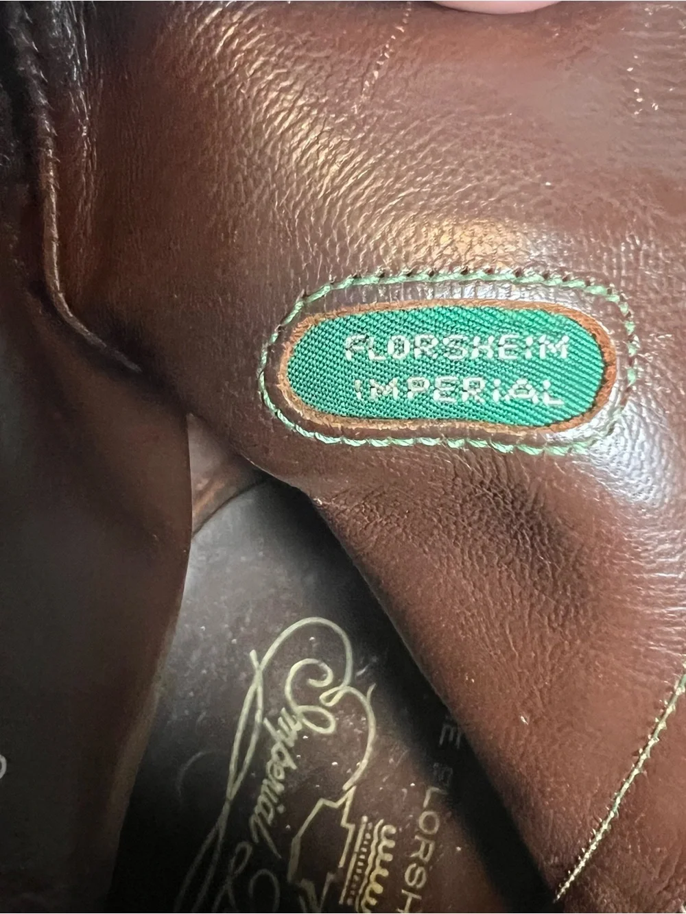 Vintage Florsheim Imperial Men’s Leather Ankle Boots Cognac Buckle Zip - Sz. 9 D